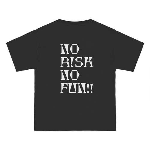 "NO RISK NO FUN" tee