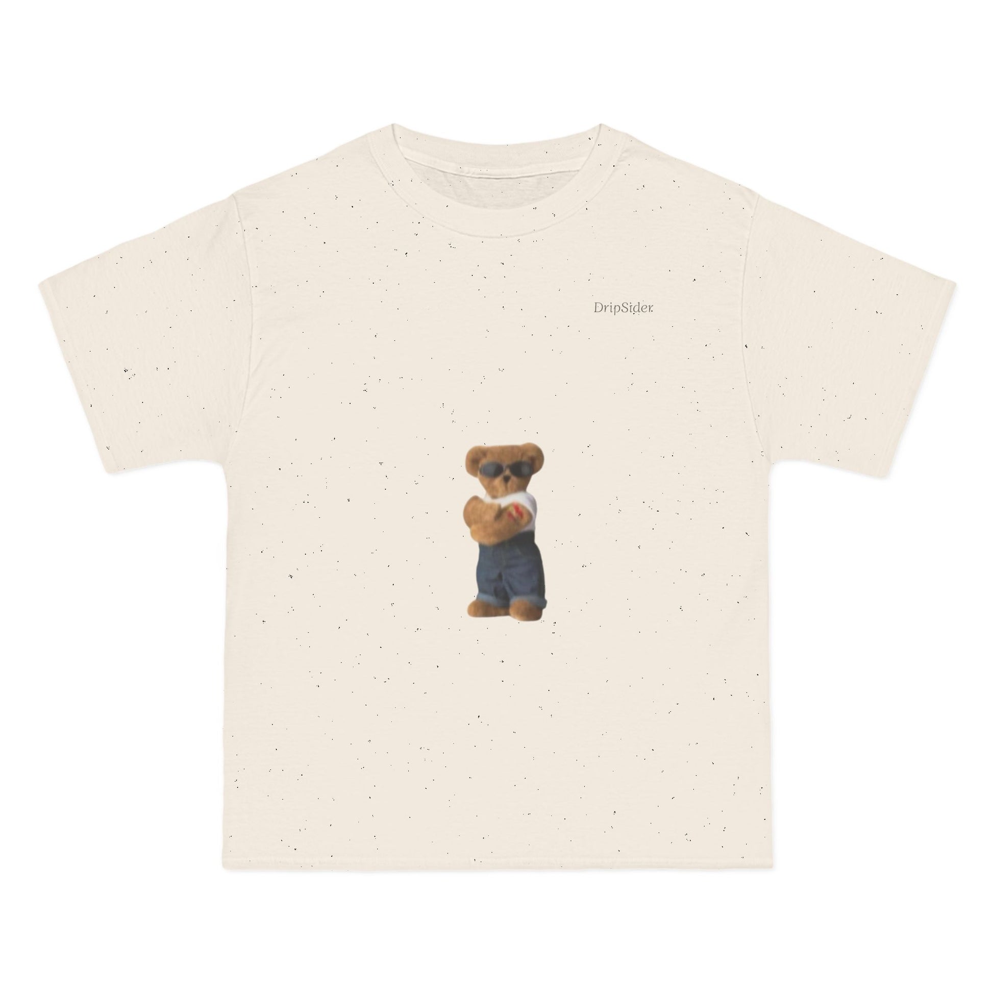 Chic Graphic Tee - Cool Bear ''cest la fucking vie''